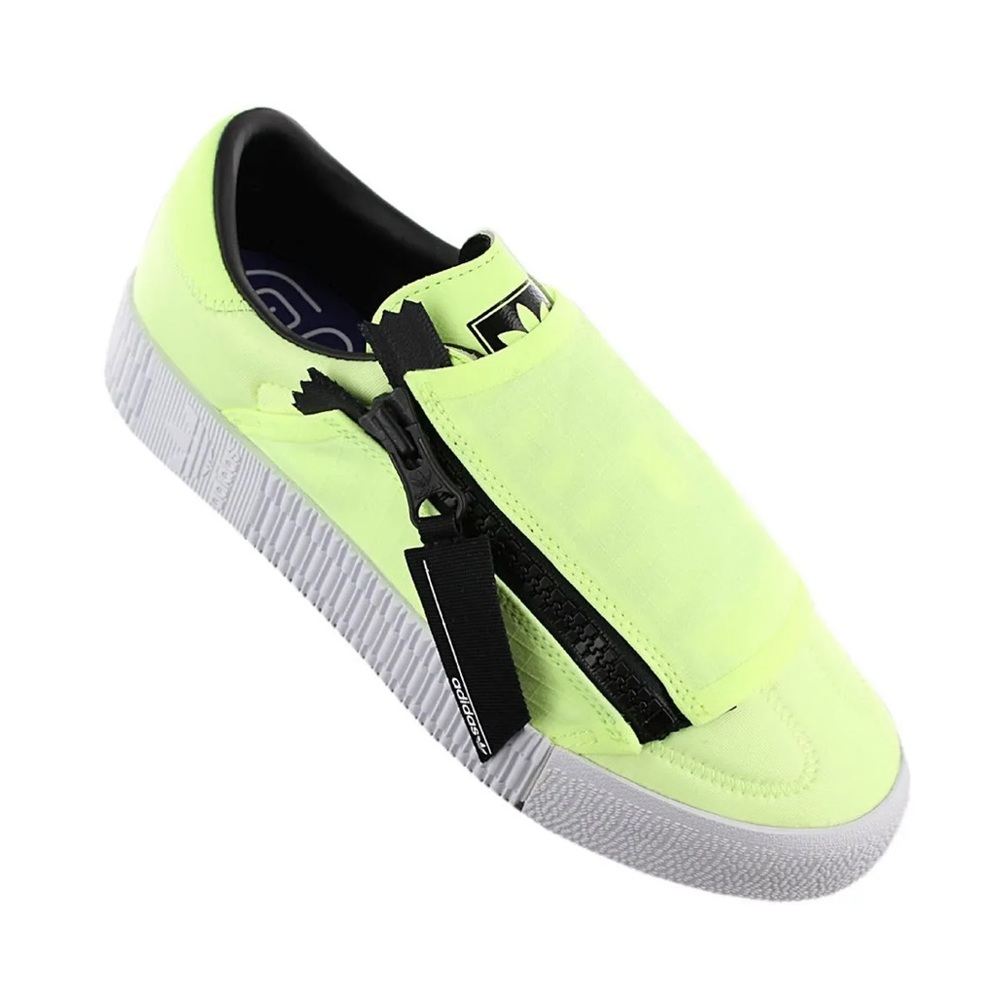 Adidas originals Sambarose Zip W Women's Sneaker Yellow EE5089 Casual Shoes sz 6